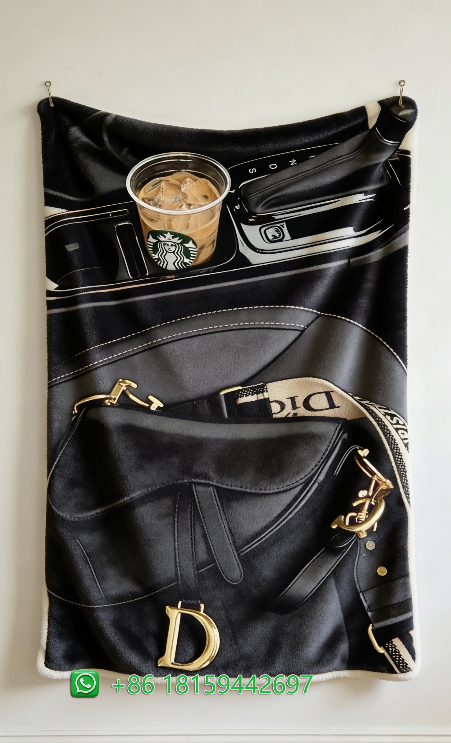 Dior Throw Blankets